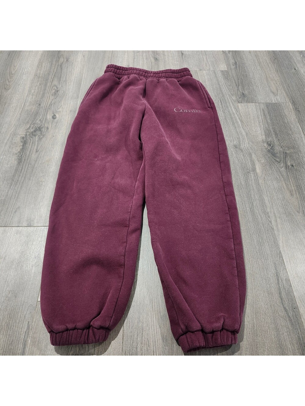 Comfrit Burgundy Sweatpants Women's Medium